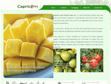 Tablet Screenshot of capricorngroup.com